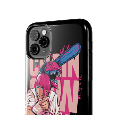 Chainsaw Pink-Phone Cases