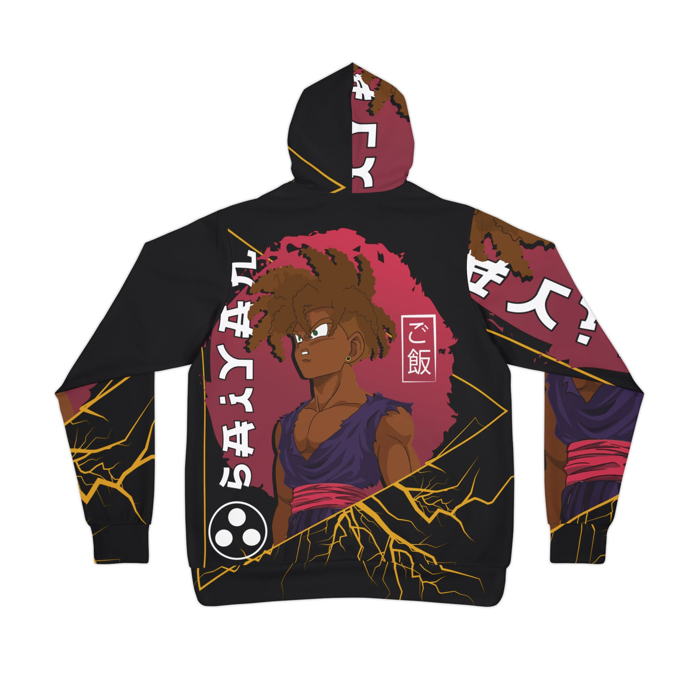 Black Saiyan-Hoodie