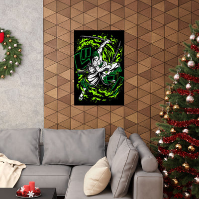 Zoro Green -Poster