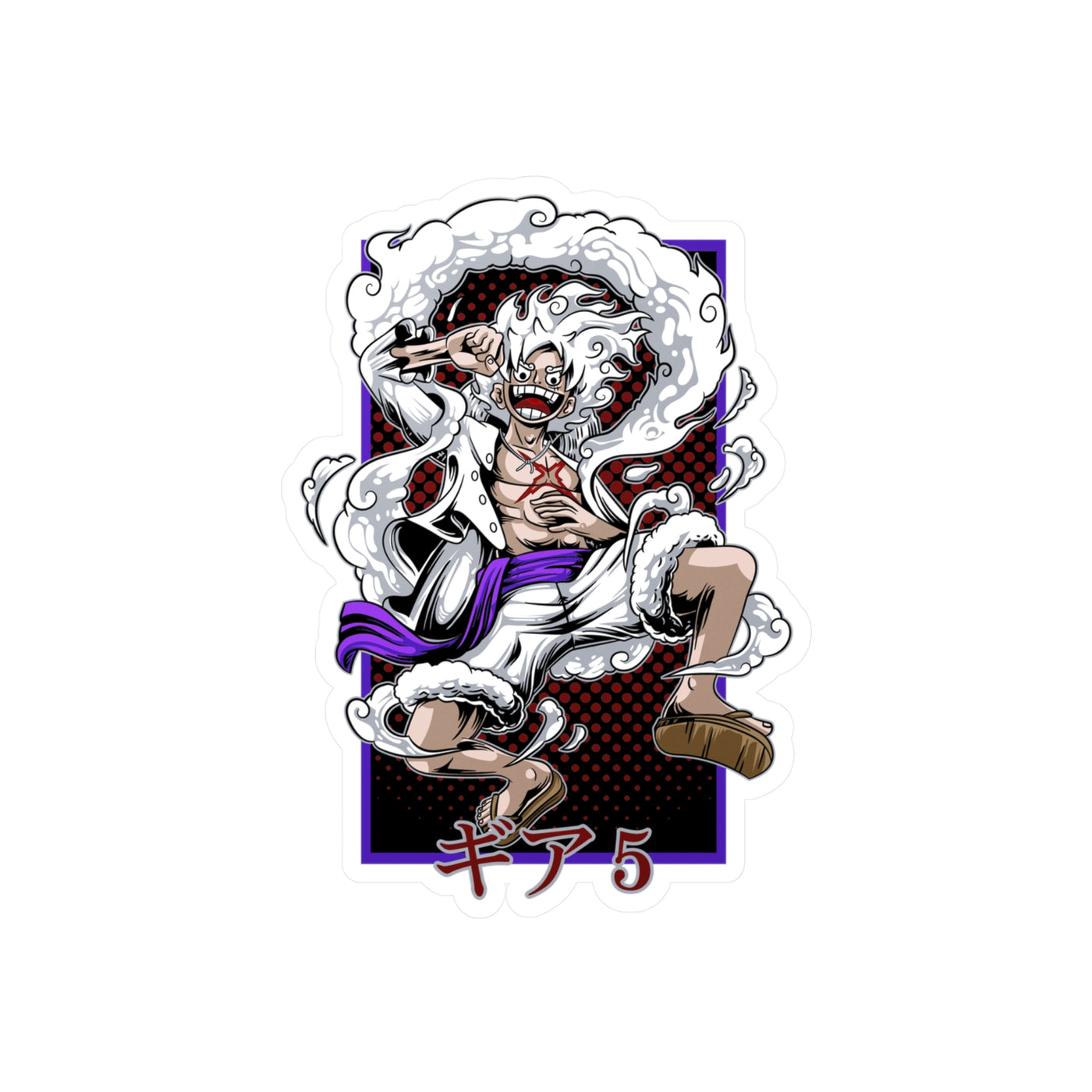 Luffy Gear 5 -Sticker