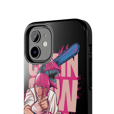 Chainsaw Pink-Phone Cases