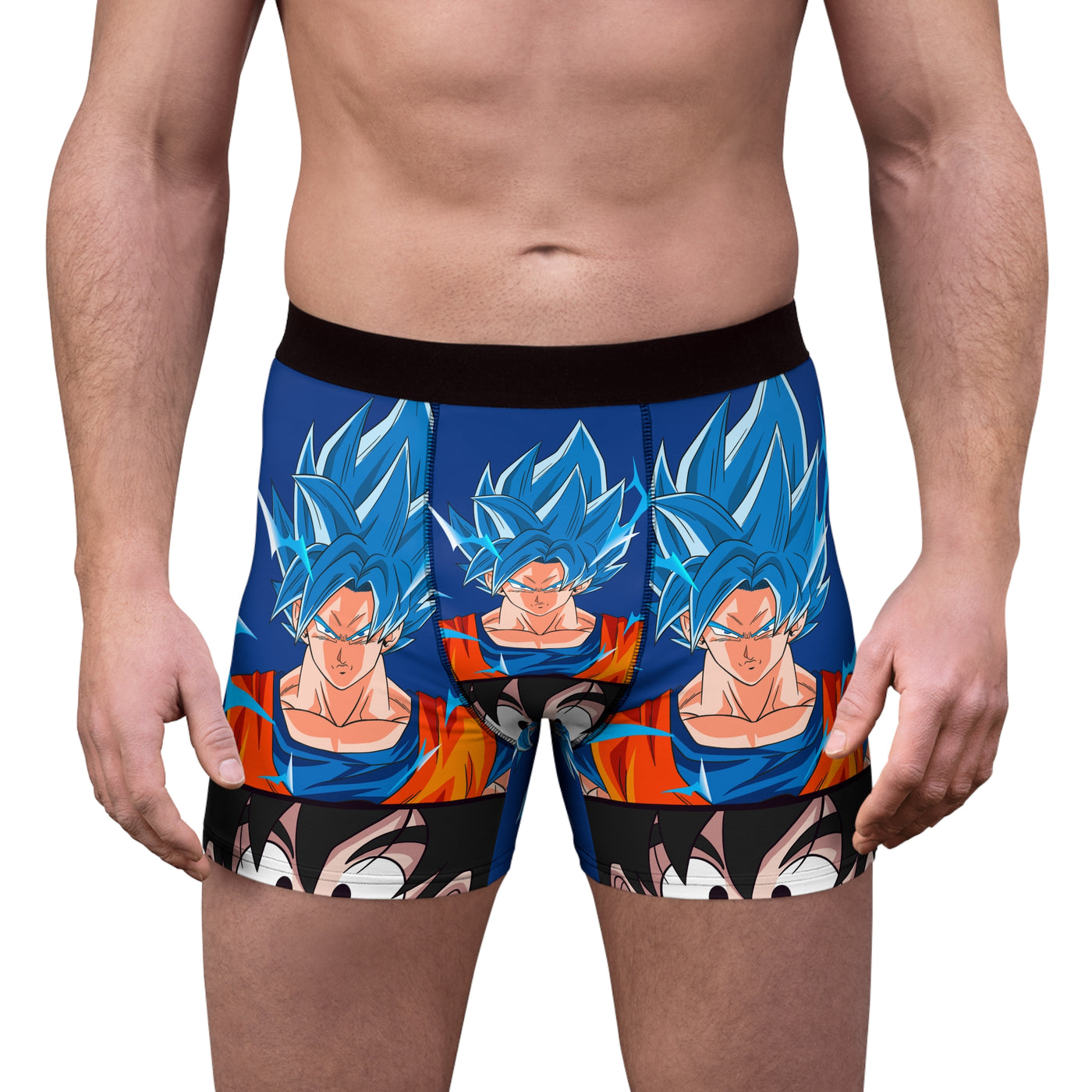 Goku Blue Saiyan-Boxer Briefs