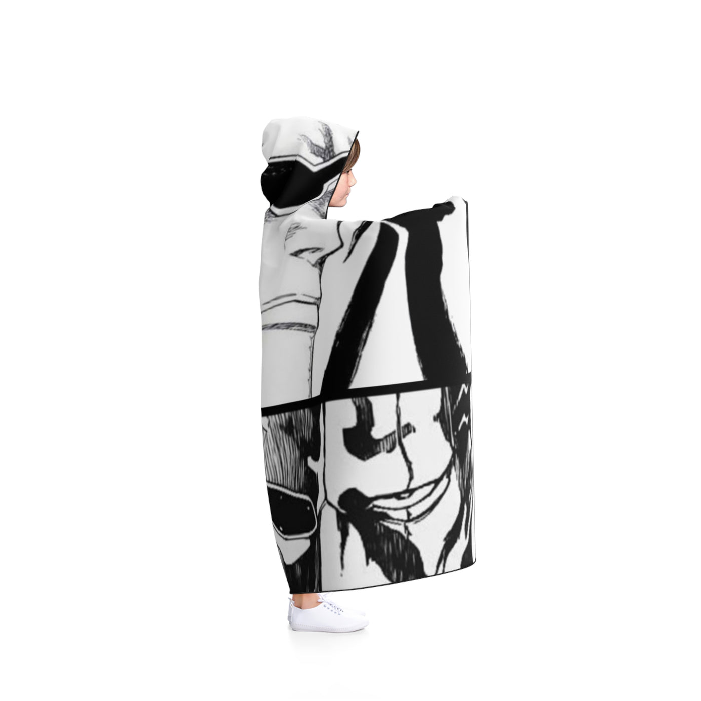 Zaraki Kenpachi- Hooded Blanket