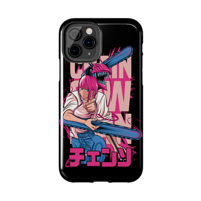 Chainsaw Pink-Phone Cases