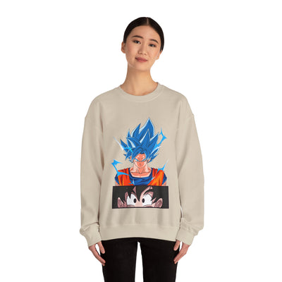 Goku Blue Saiyan-Sweatshirt