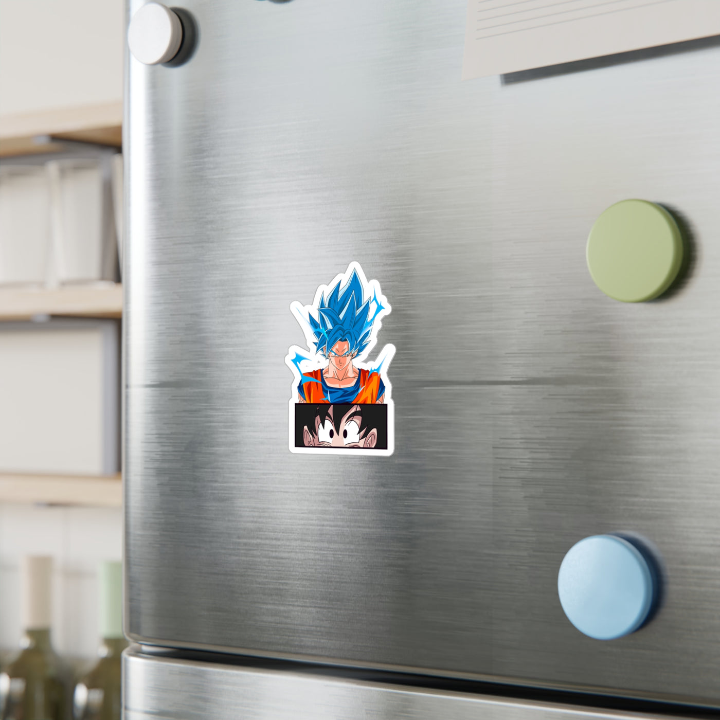 Goku Blue Saiyan-Sticker