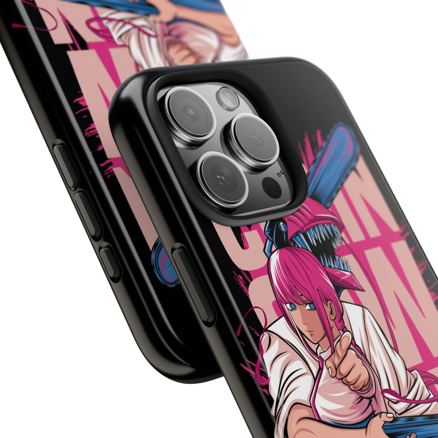 Chainsaw Pink-Phone Cases