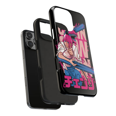 Chainsaw Pink-Phone Cases