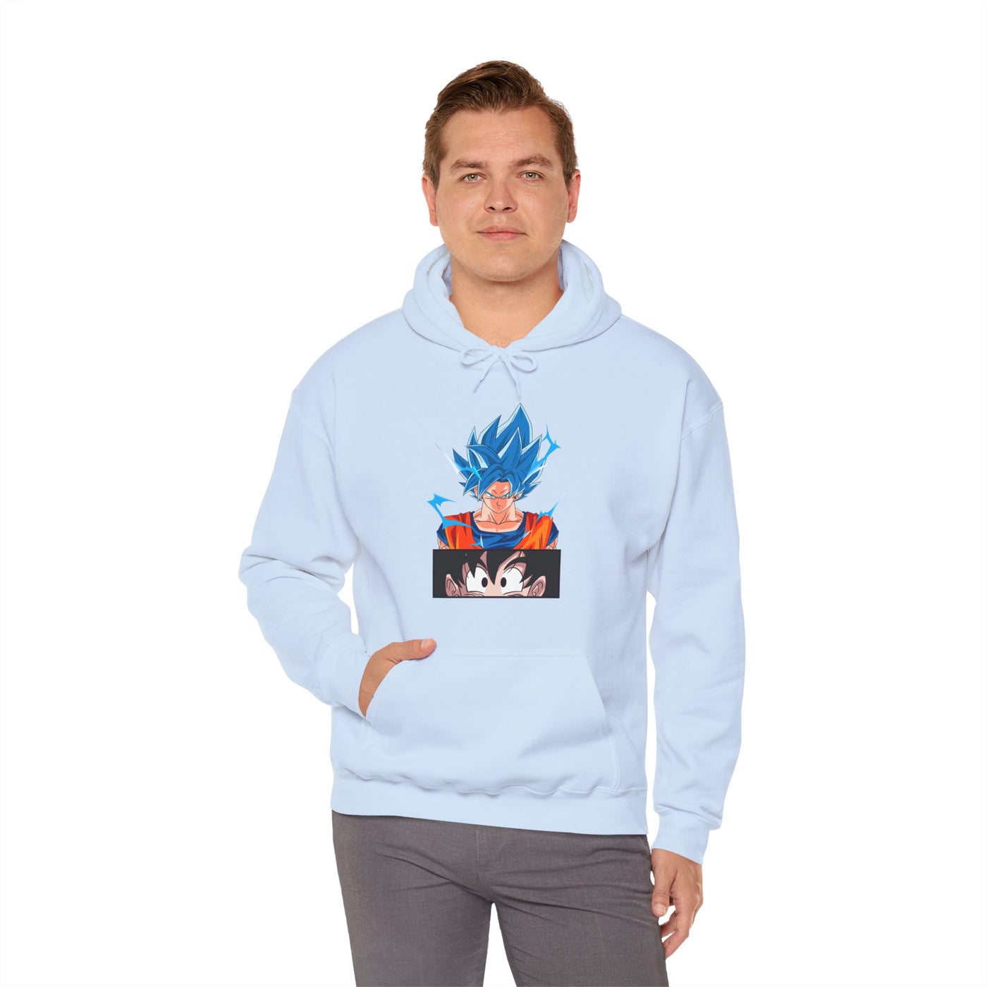 Goku Blue Saiyan-Hoodie