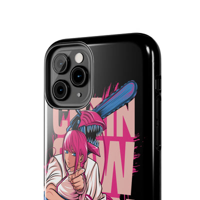 Chainsaw Pink-Phone Cases