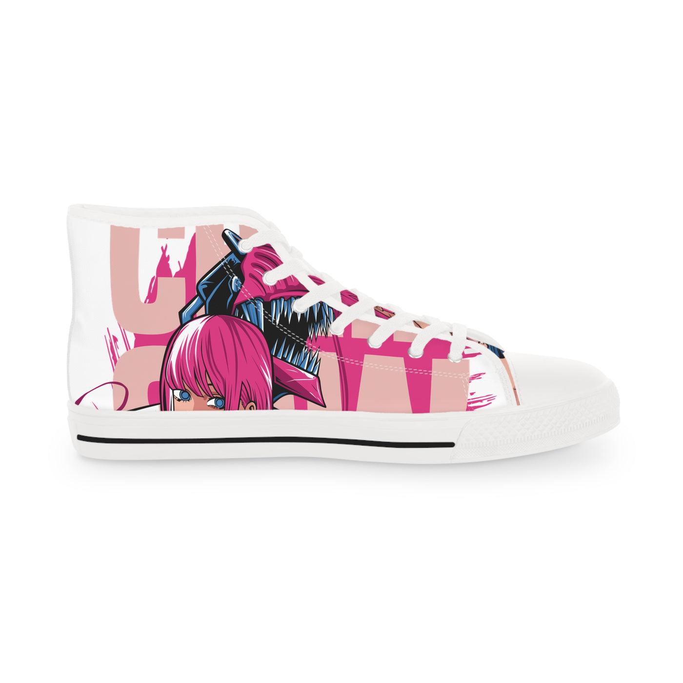 Chainsaw Pink -High Top