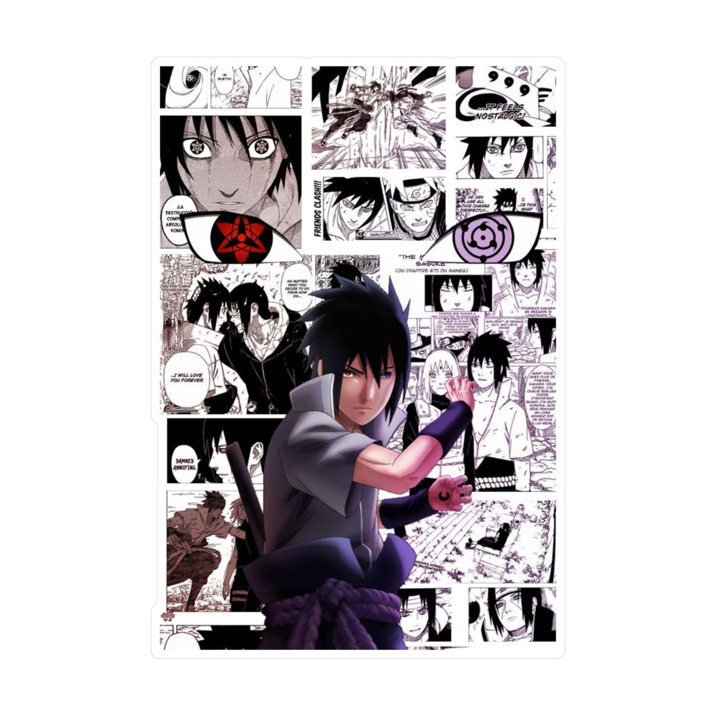 Sasuke Uchiha-Sticker