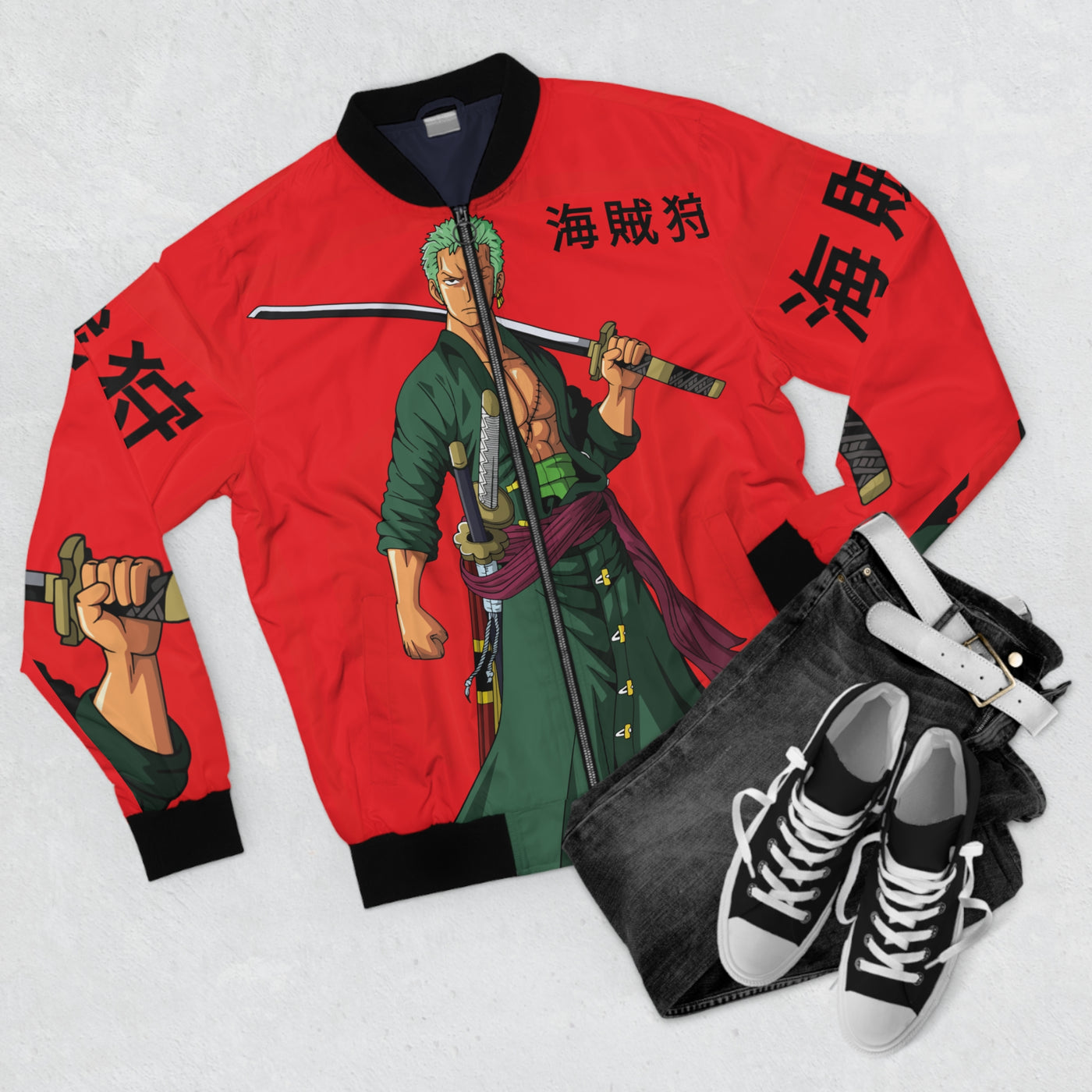 Zoro Red -Bomber Jacket