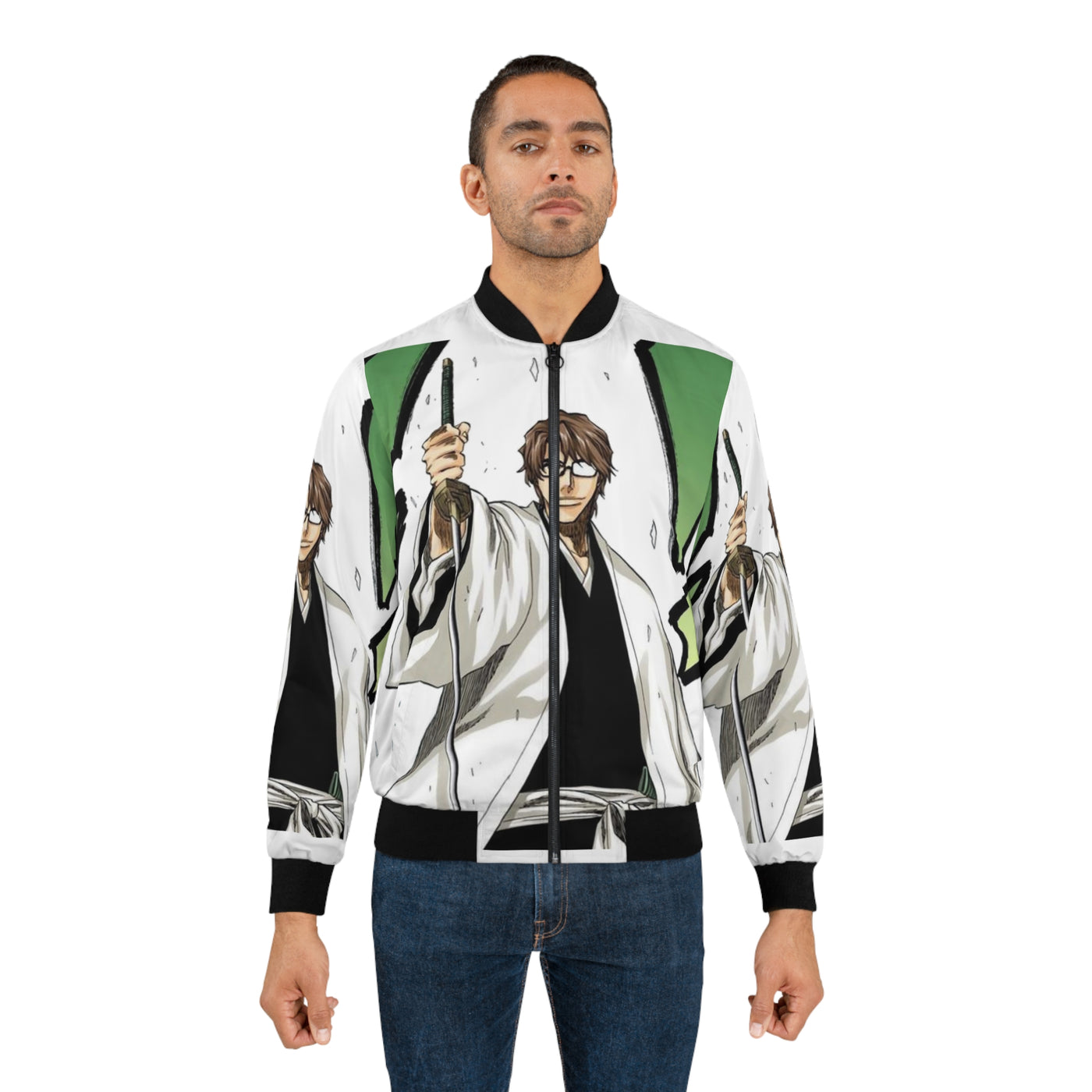 Sosuke Aizen-Bomber Jacket