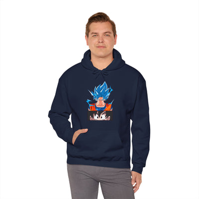 Goku Blue Saiyan-Hoodie