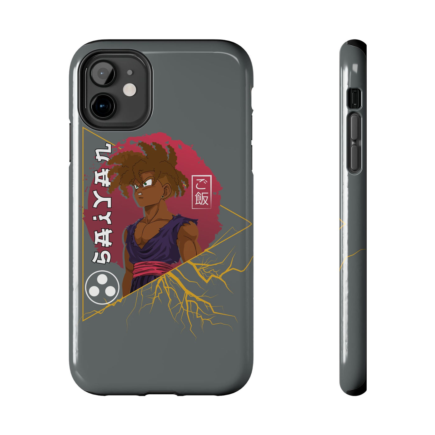 Black Saiyan-Phone Cases