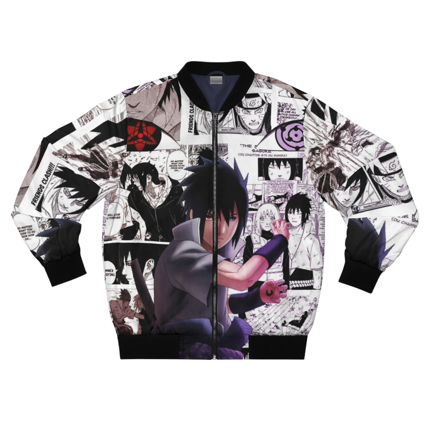 Sasuke Uchiha-Bomber Jacket