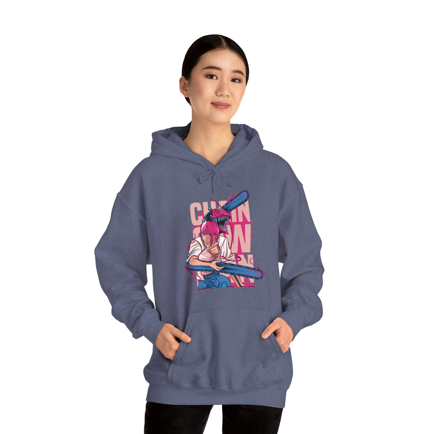 Chainsaw Pink -Hoodie