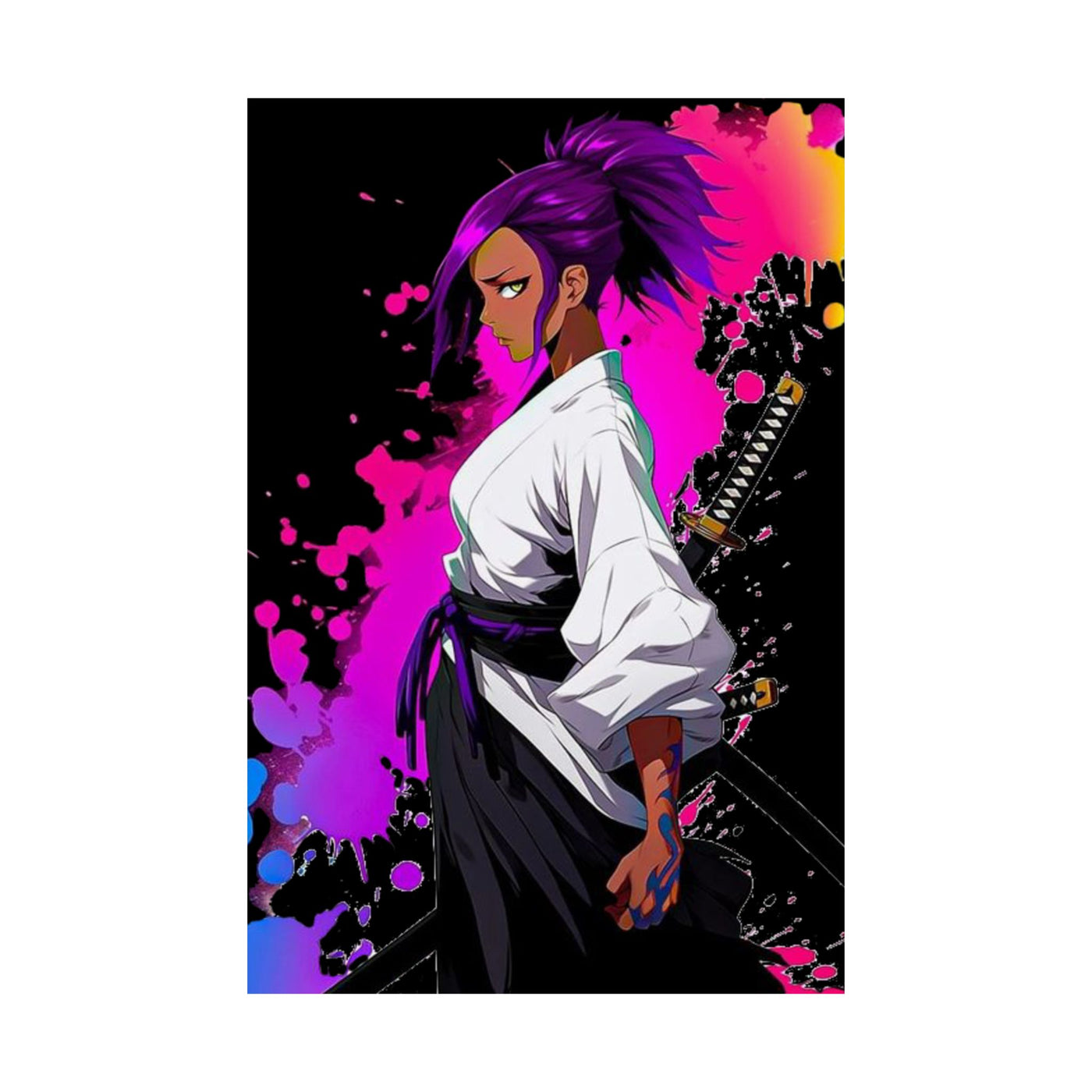 Yoruichi Shihouin-Poster