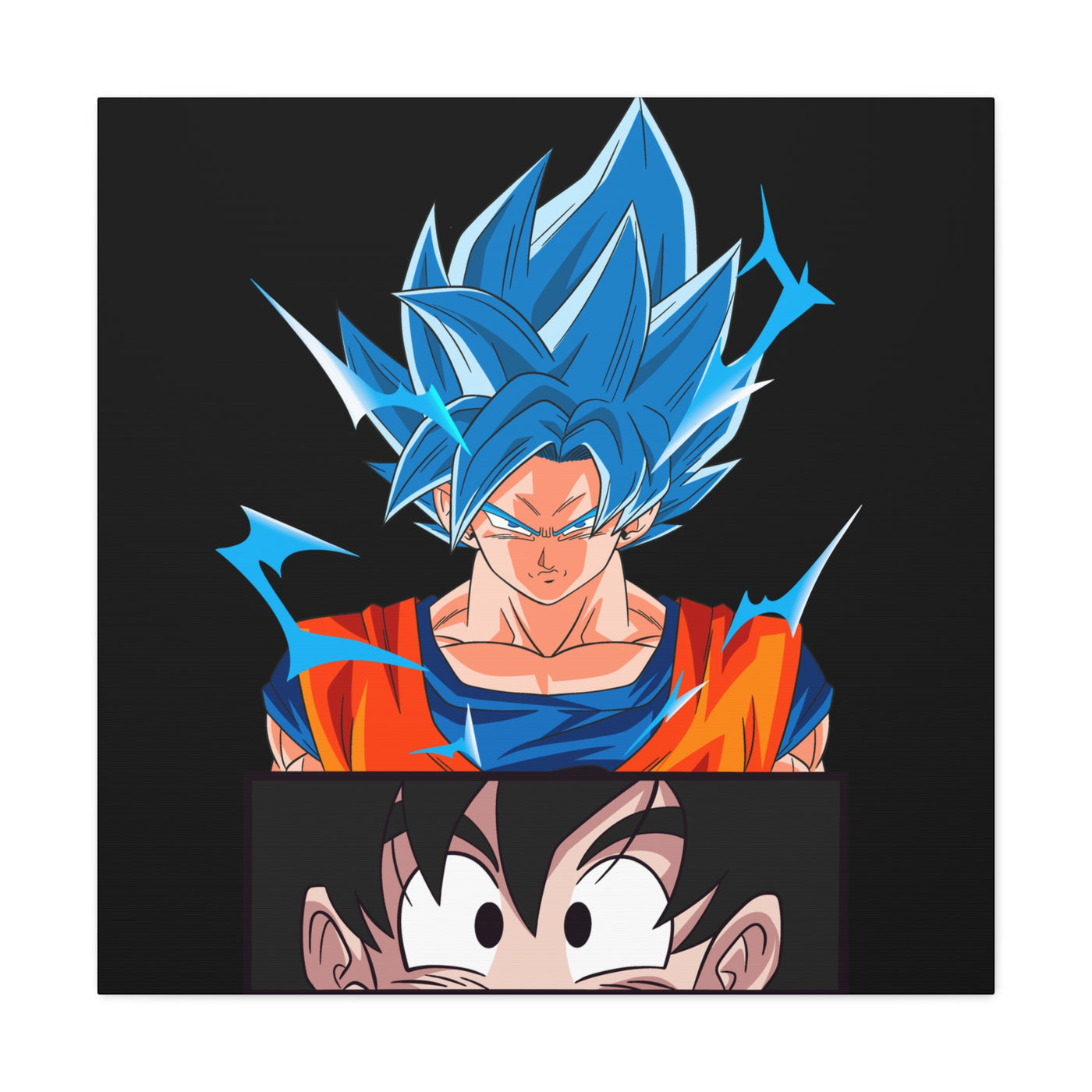 Goku Blue Saiyan-Canvas