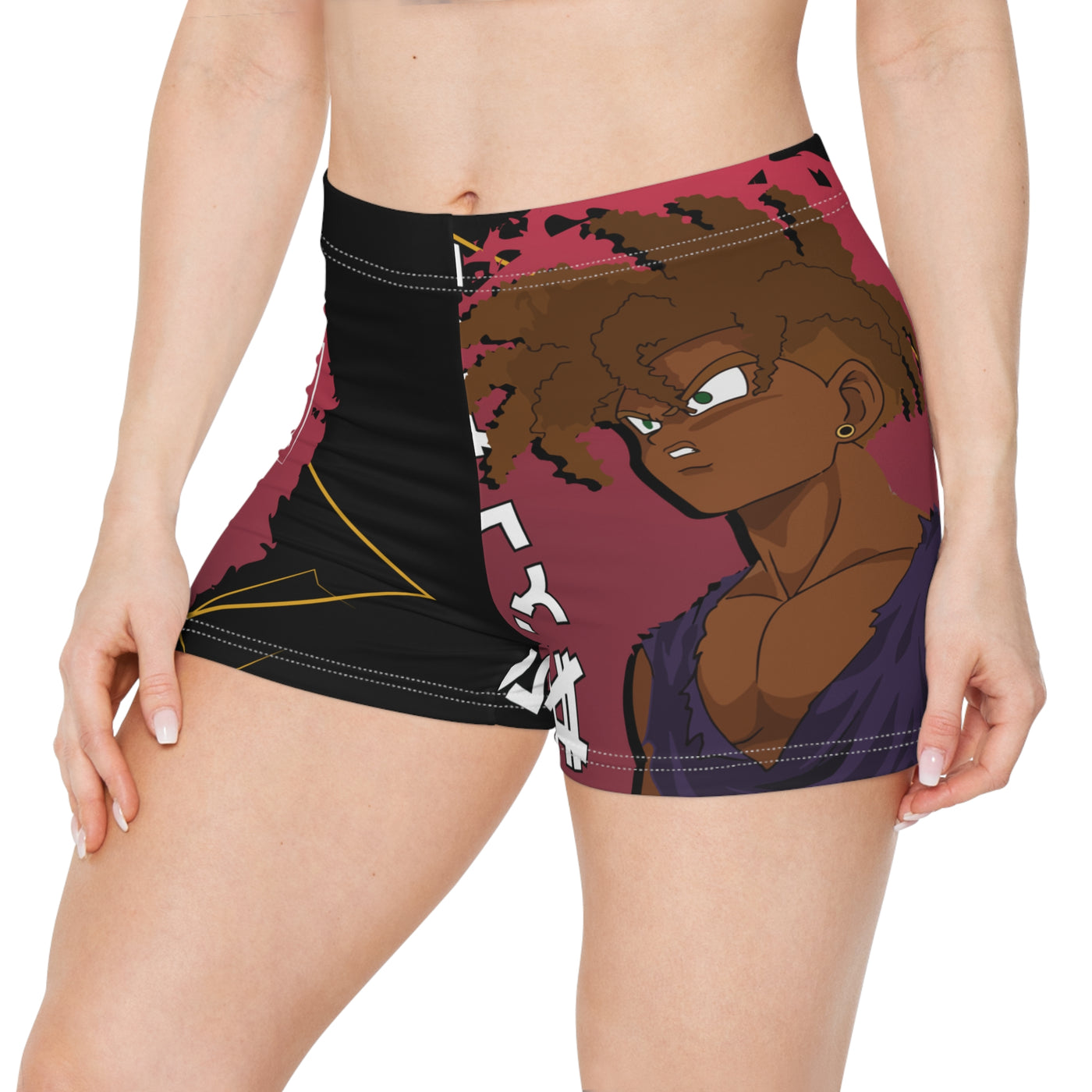 Black Saiyan-Women's Shorts