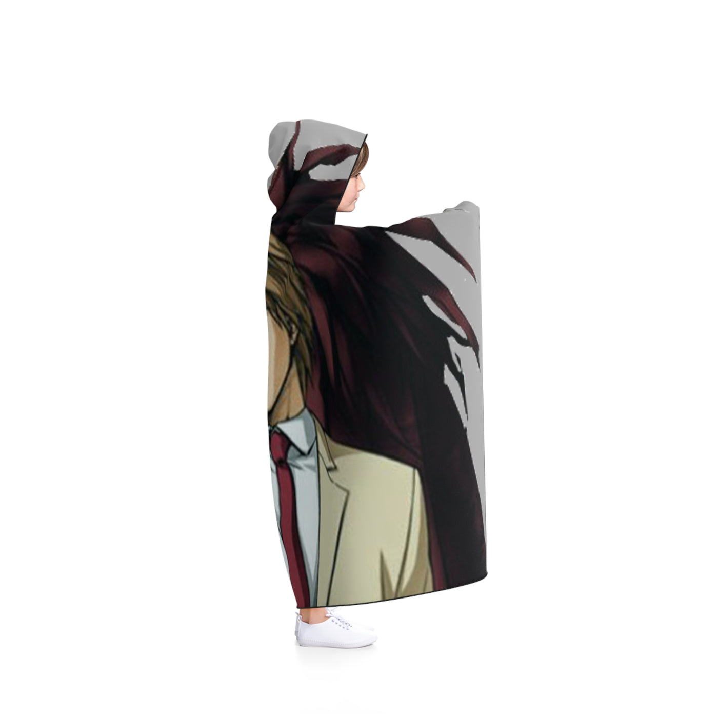 Light x Ryuk- Hooded Blanket