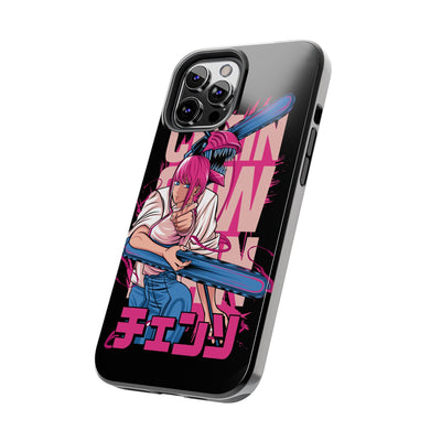 Chainsaw Pink-Phone Cases