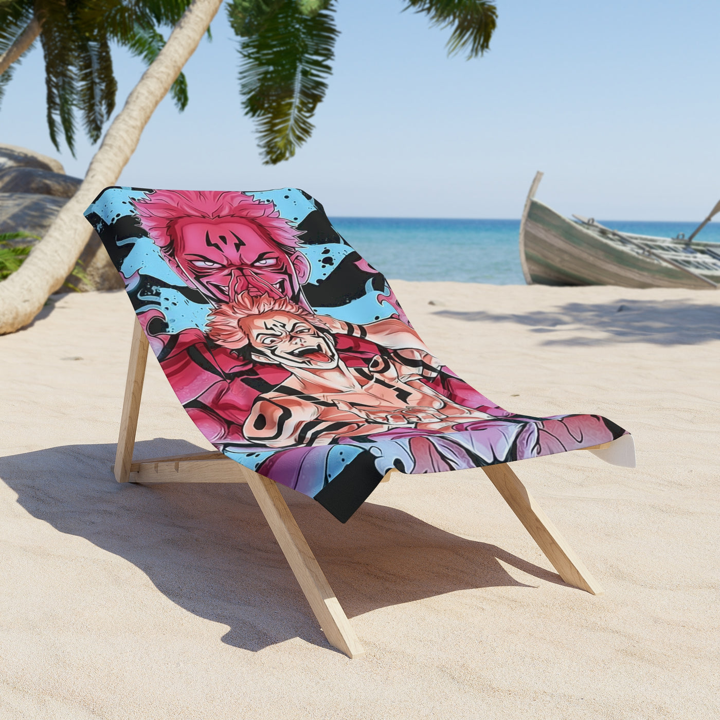 Ryomen Sukuna-Beach Towel