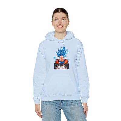 Goku Blue Saiyan-Hoodie