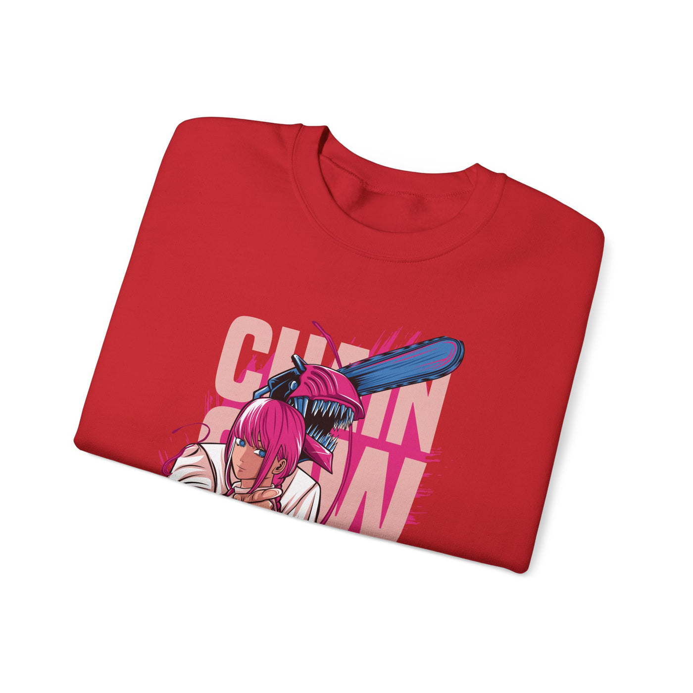 Chainsaw Pink -Sweatshirt