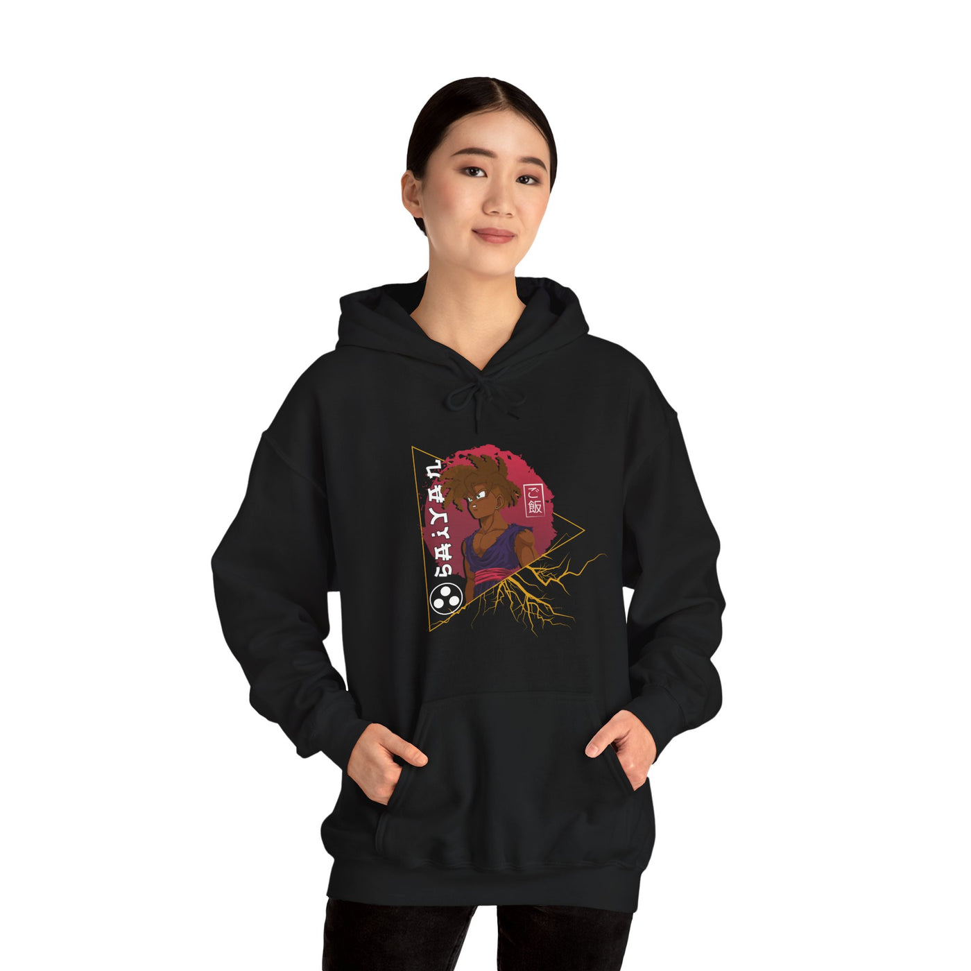 Black Saiyan-Hoodie