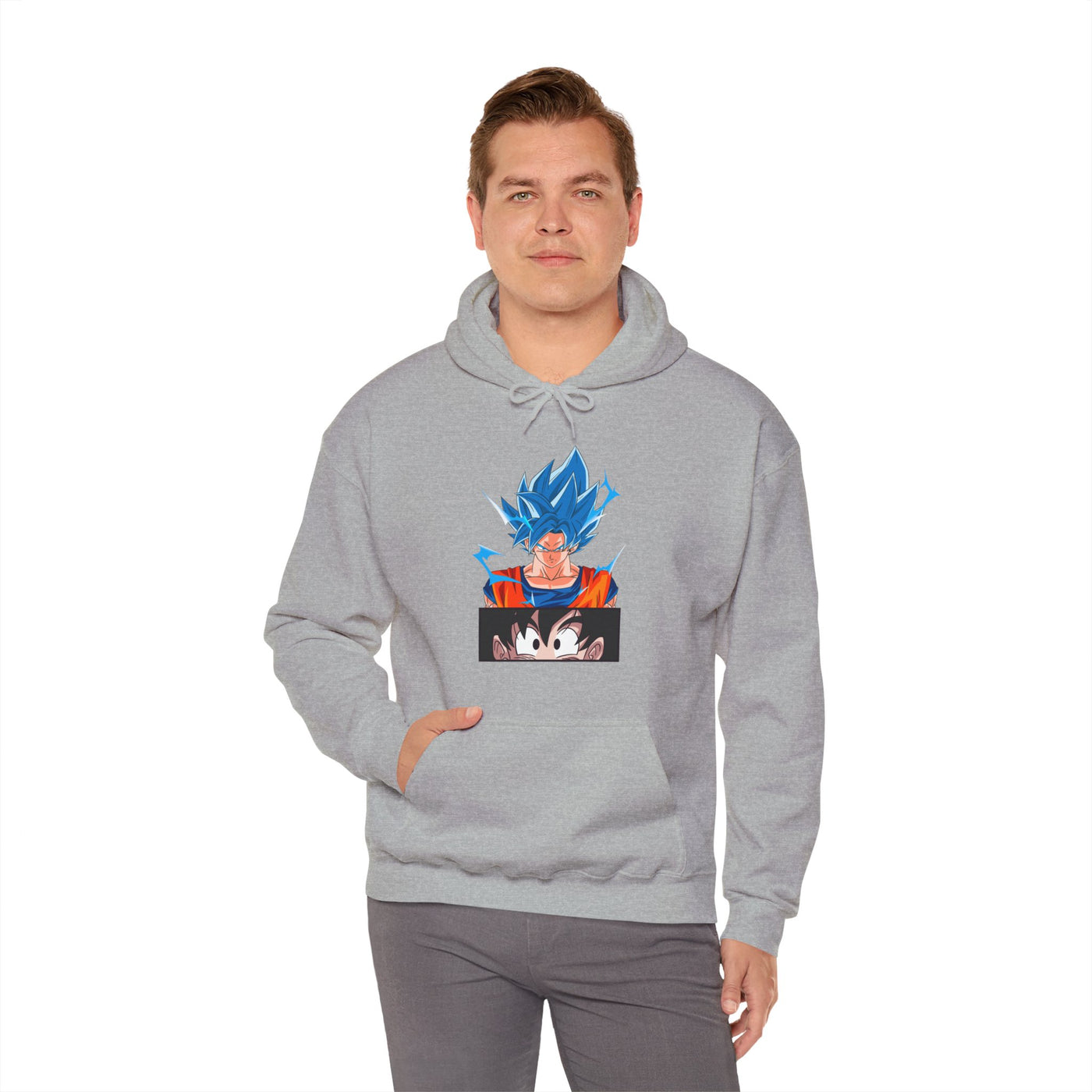 Goku Blue Saiyan-Hoodie