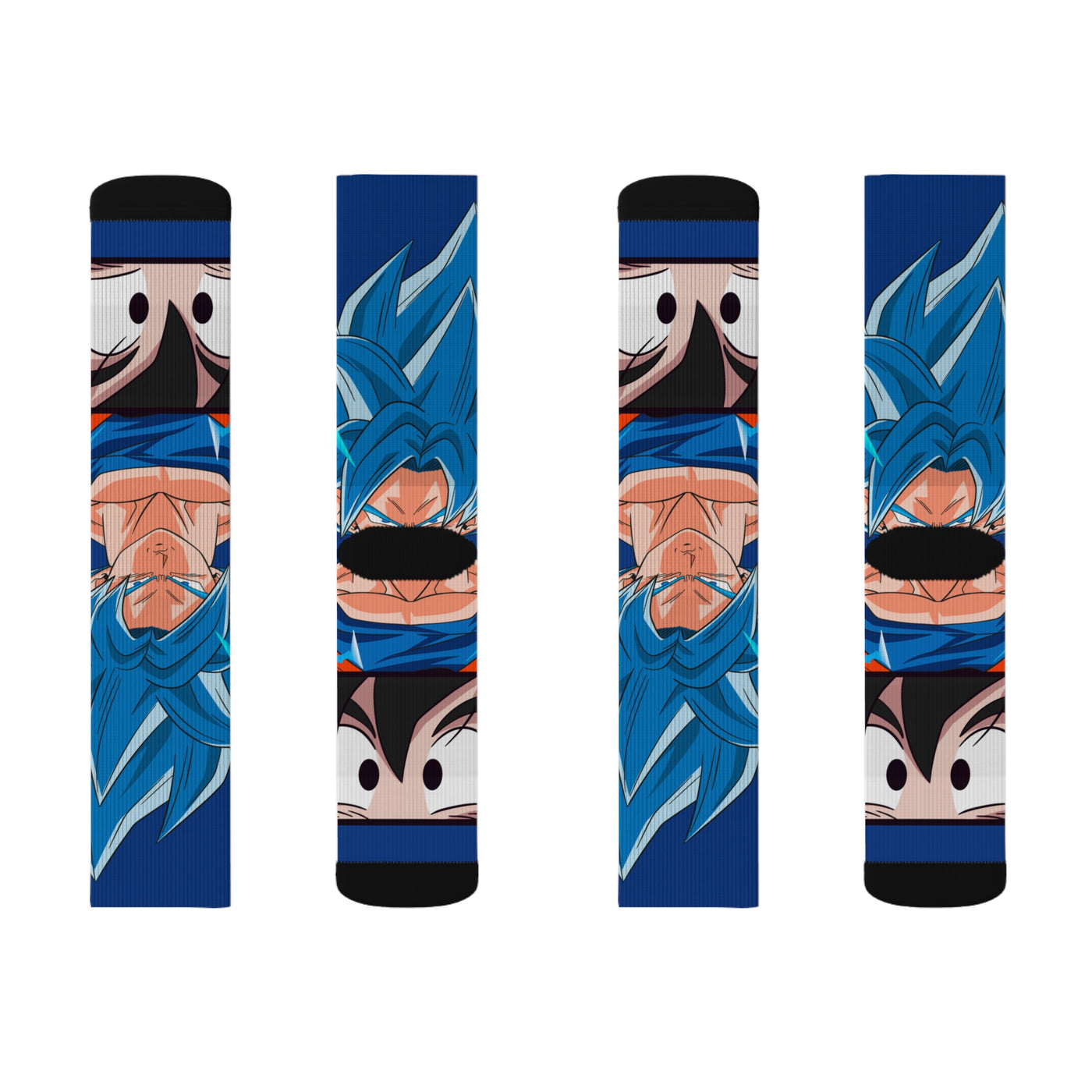 Goku Blue Saiyan-Socks