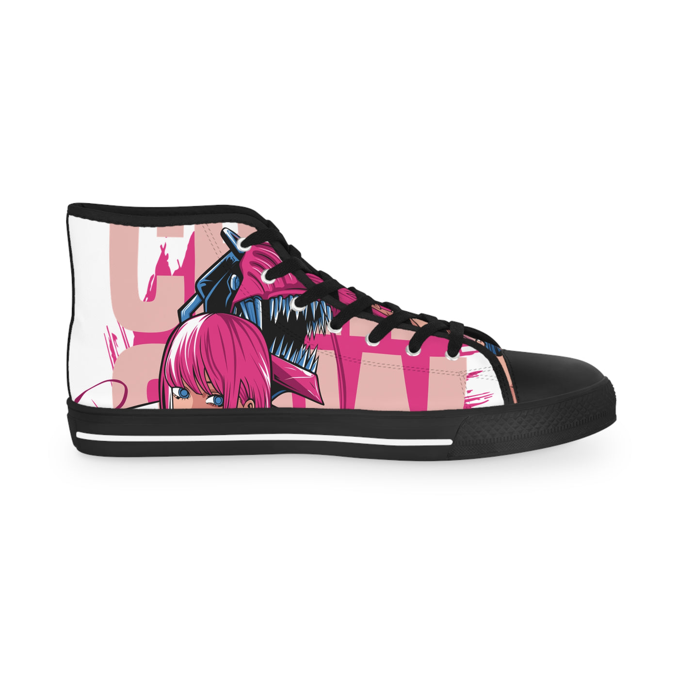 Chainsaw Pink -High Top