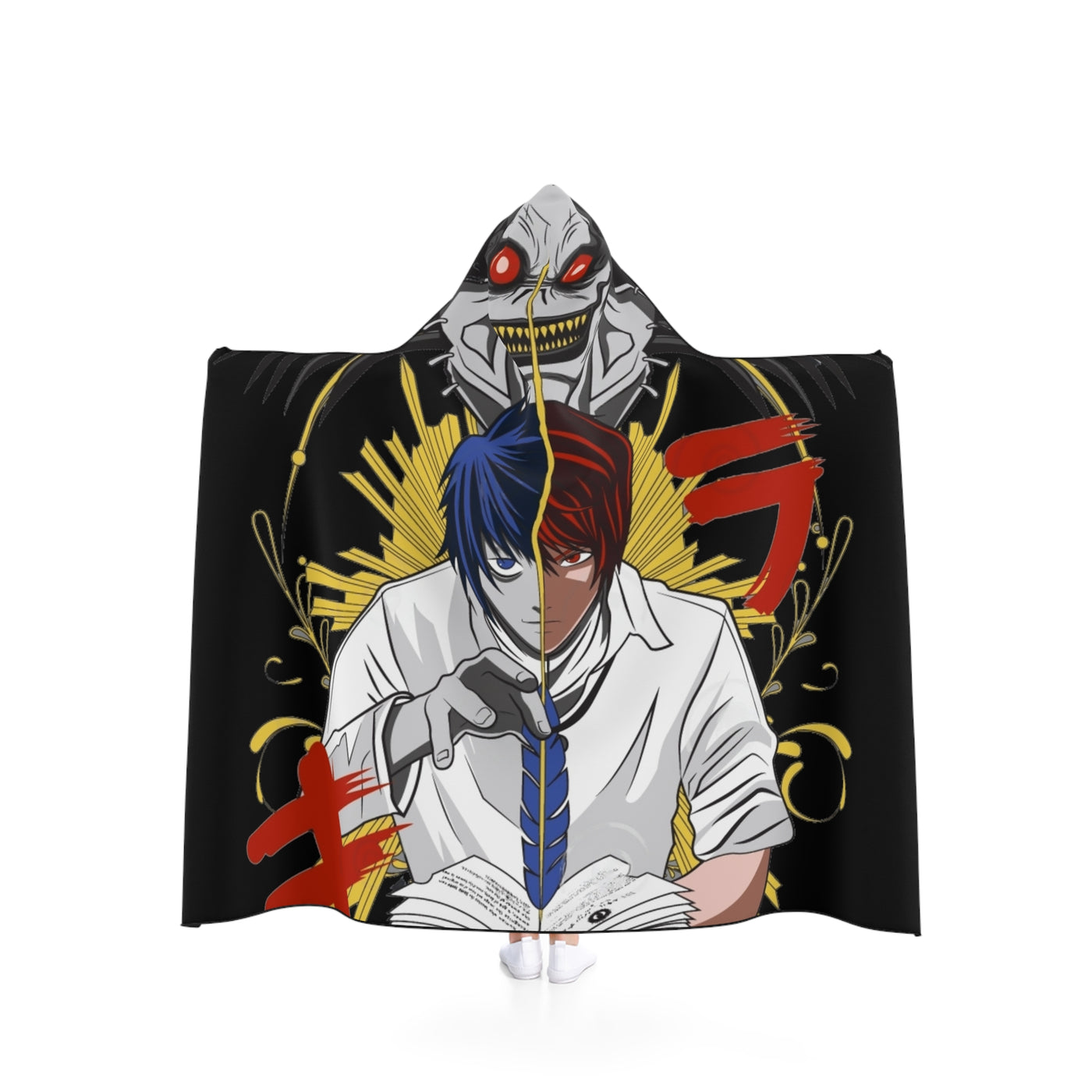 Death Note- Hooded Blanket