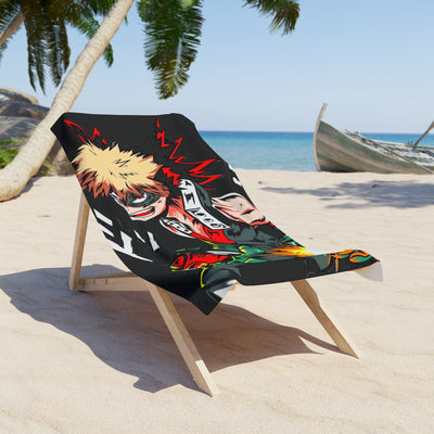 Bakugo-Beach Towel