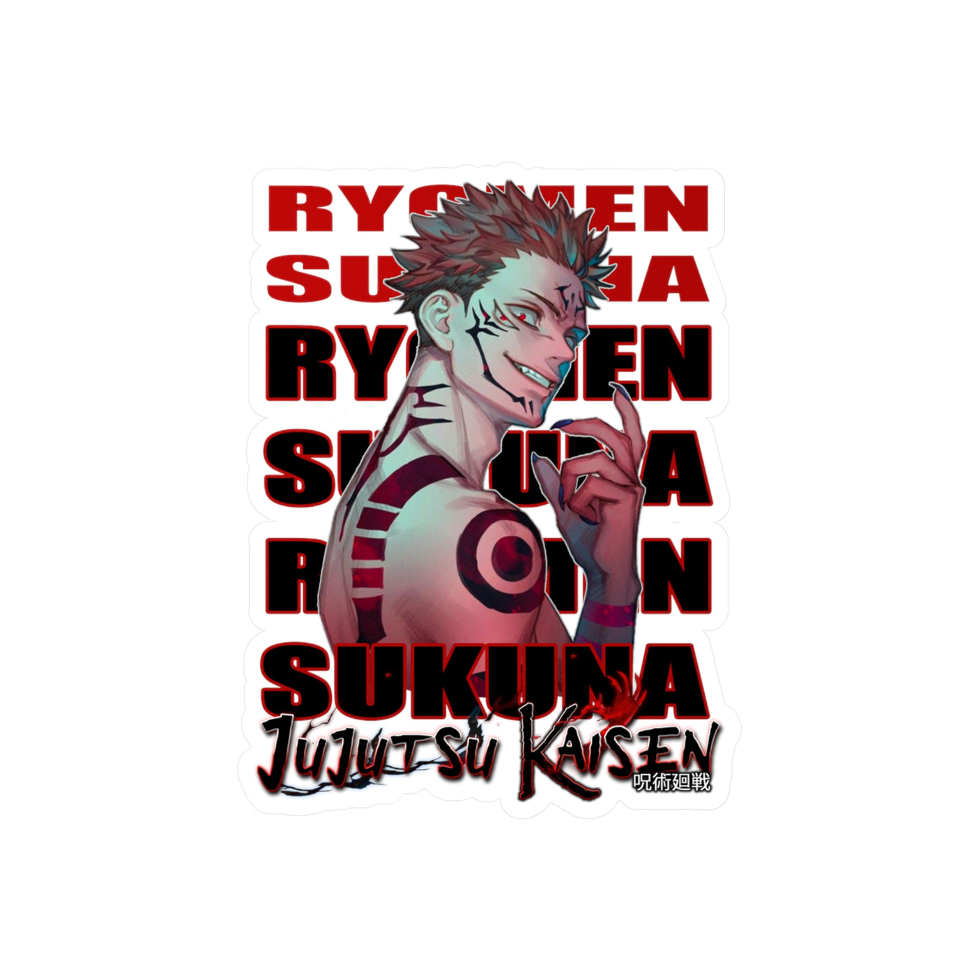 Sukuna -Sticker