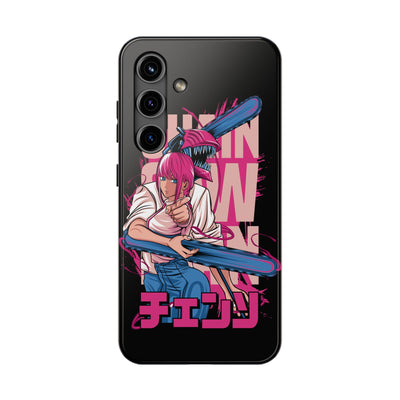 Chainsaw Pink-Phone Cases