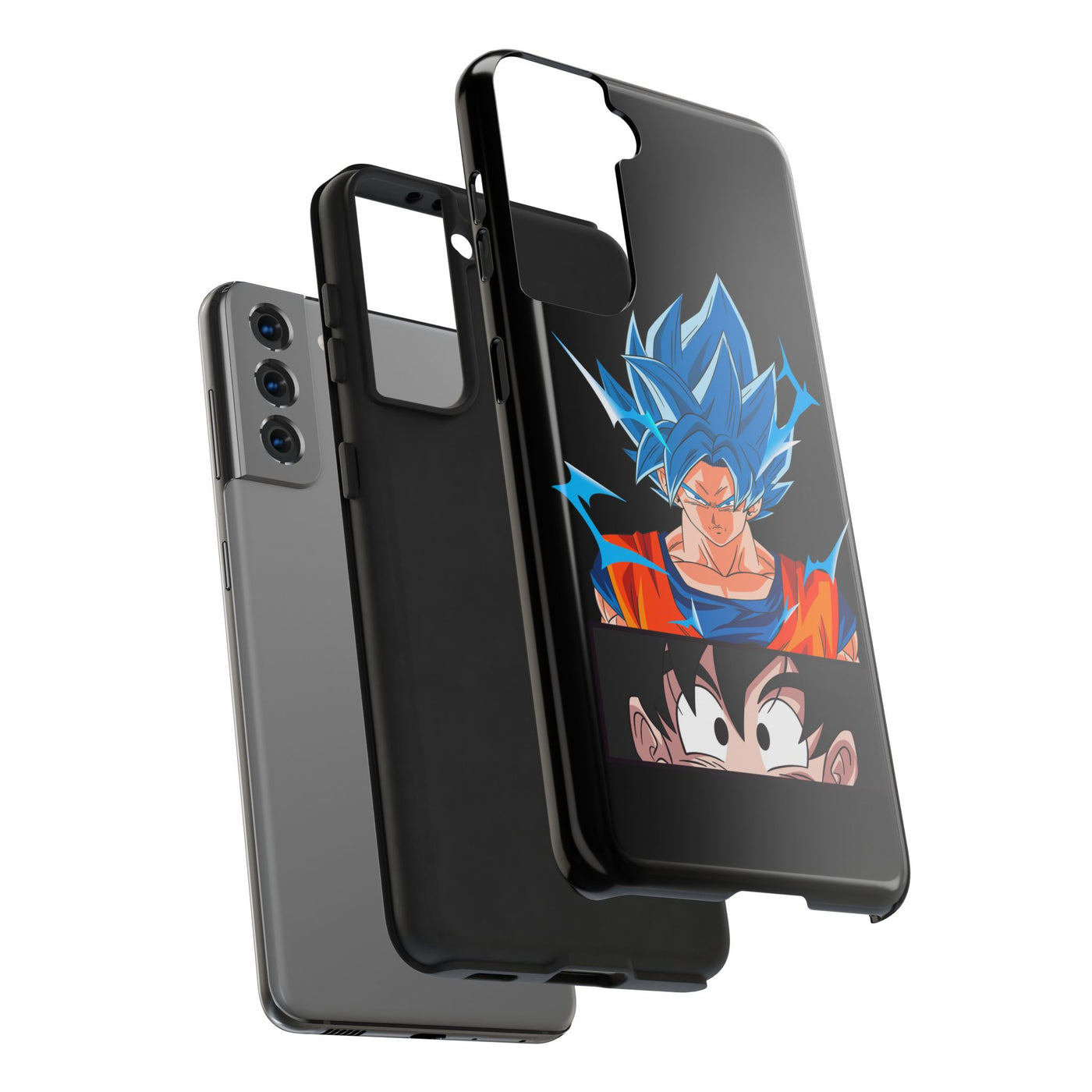 Goku Blue Saiyan-Phone Cases