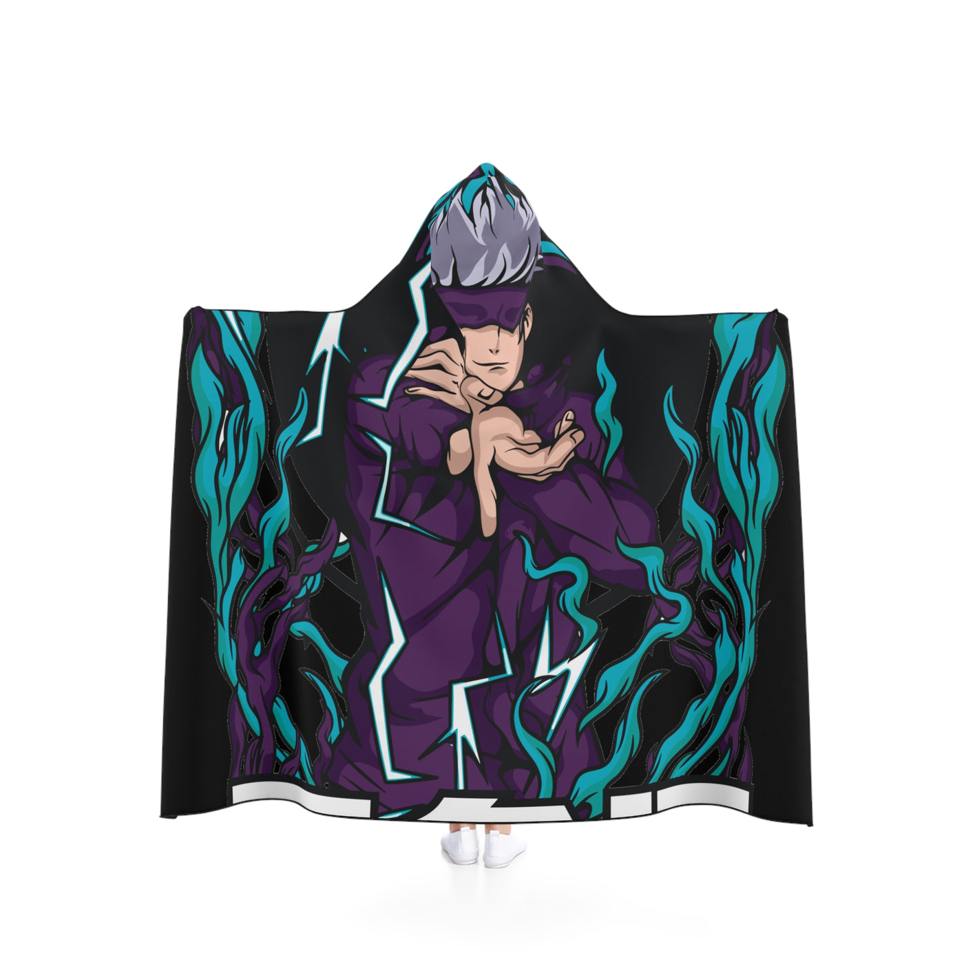 Gojo Satoru- Hooded Blanket