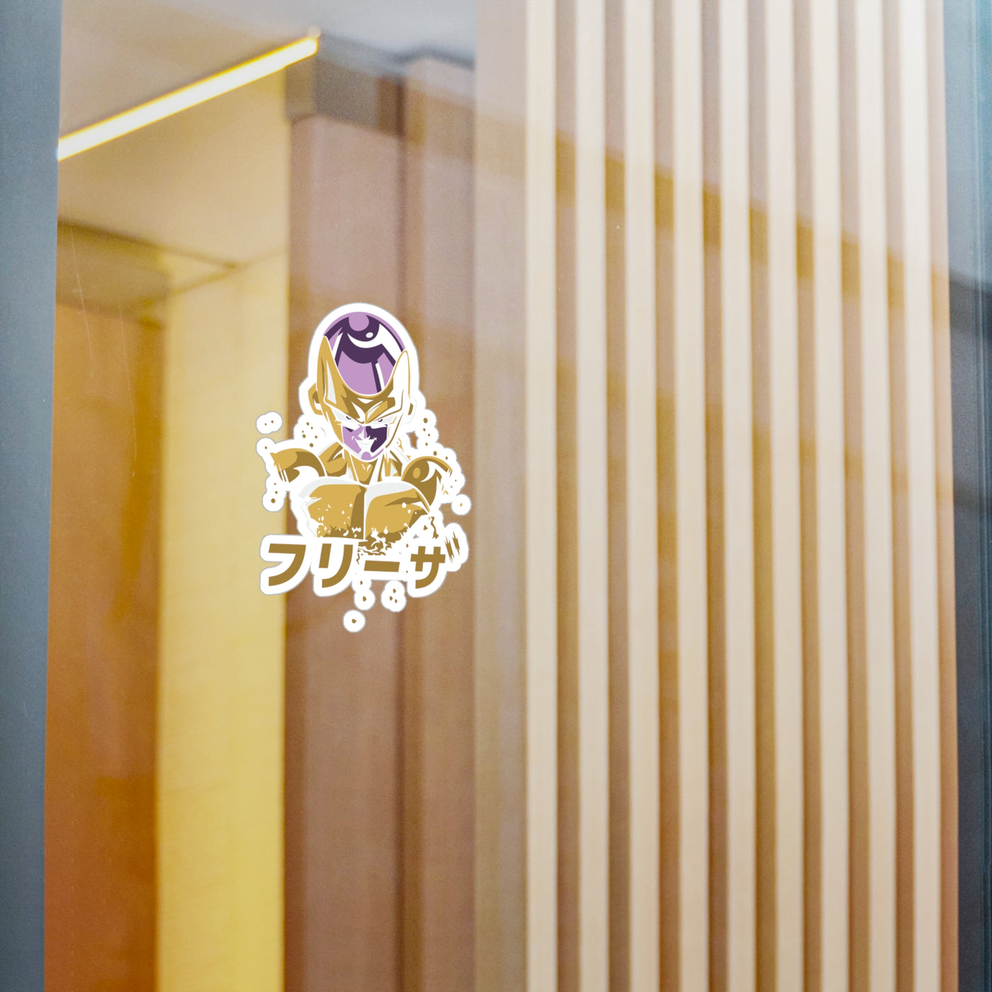 Golden Freezer-Sticker