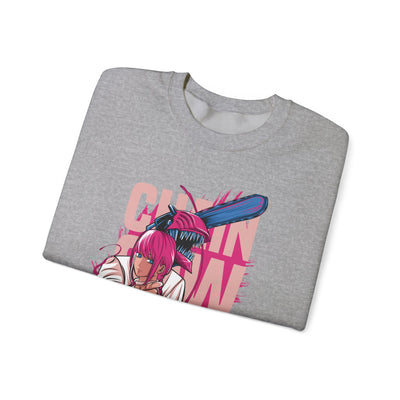 Chainsaw Pink -Sweatshirt