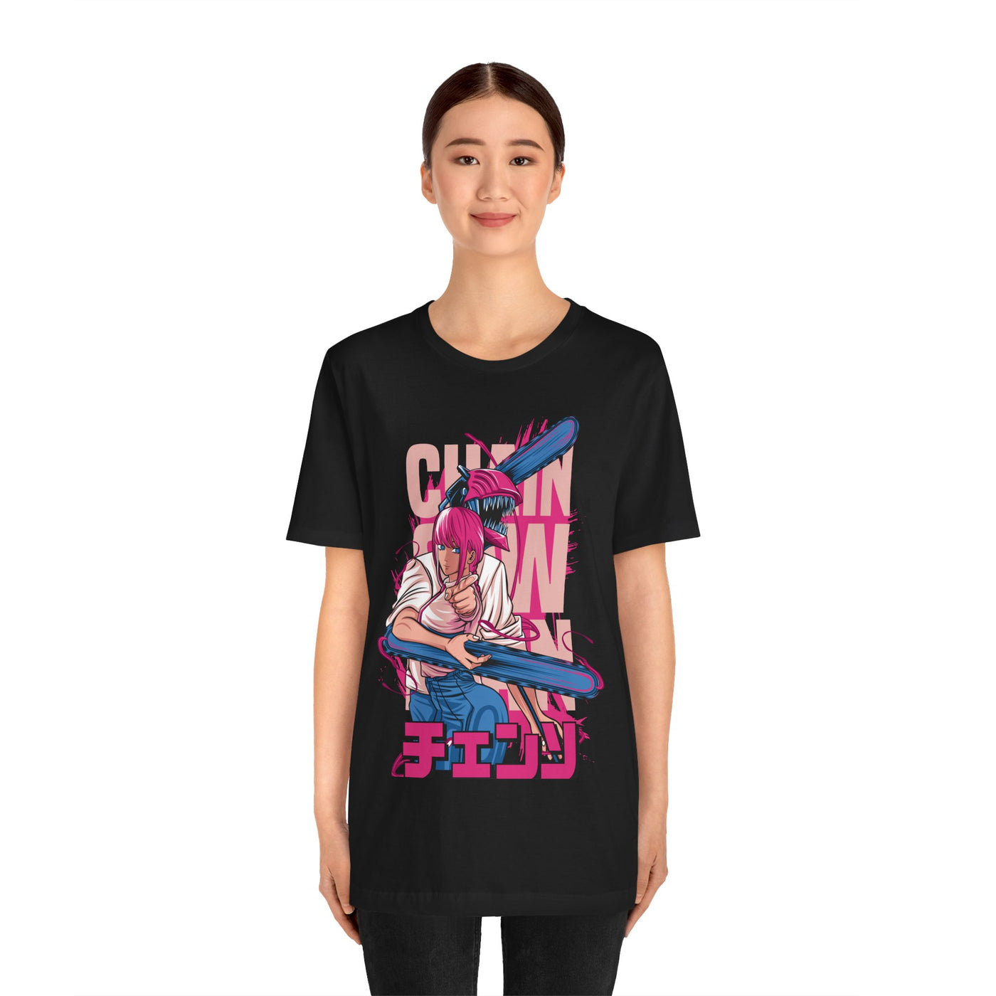 Chainsaw Pink -tshirt