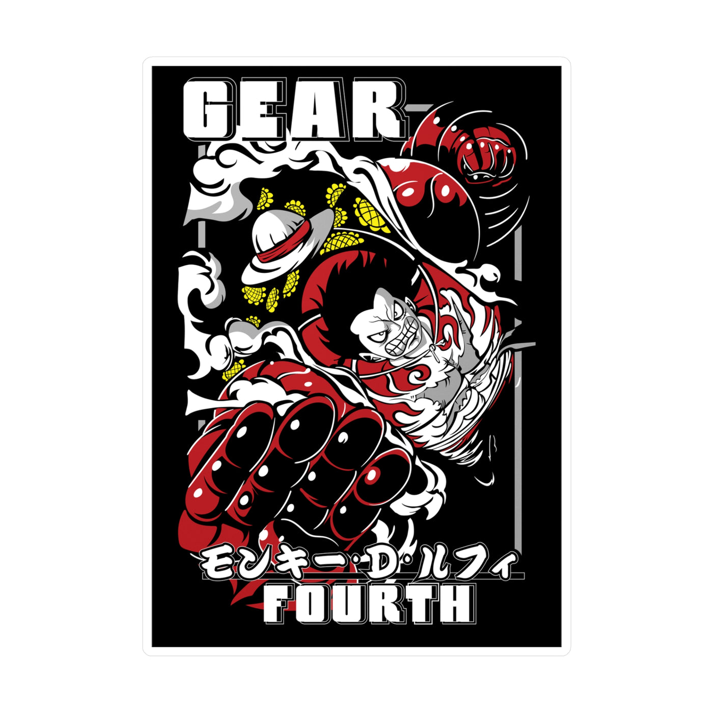 Copy of Gear Fourth Luffy -Sticker