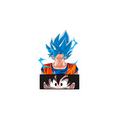 Goku Blue Saiyan-Sticker