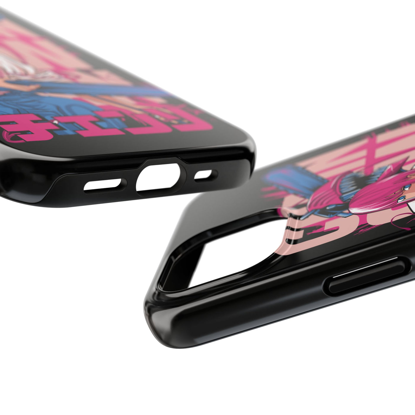 Chainsaw Pink-Phone Cases