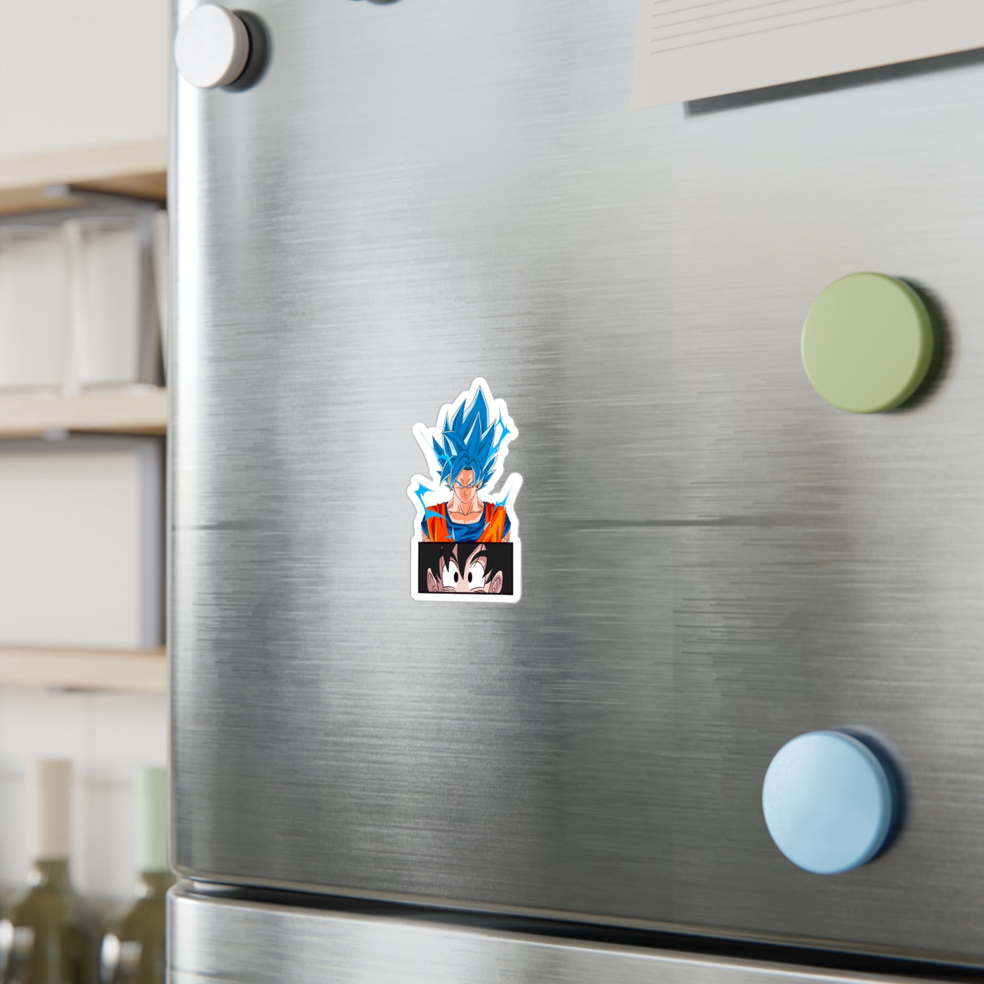 Goku Blue Saiyan-Sticker