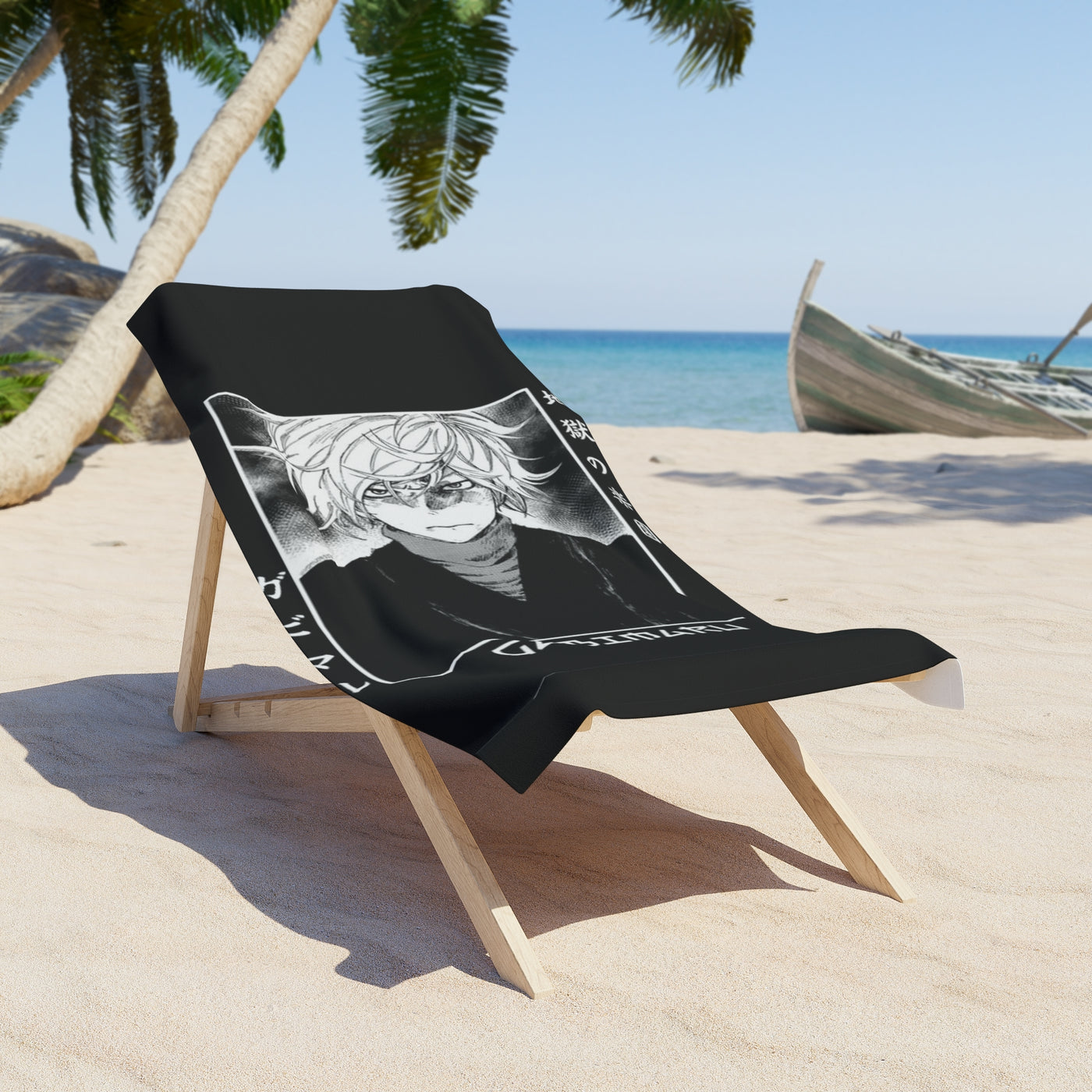 "Gabimaru The Hollow"-Beach Towel