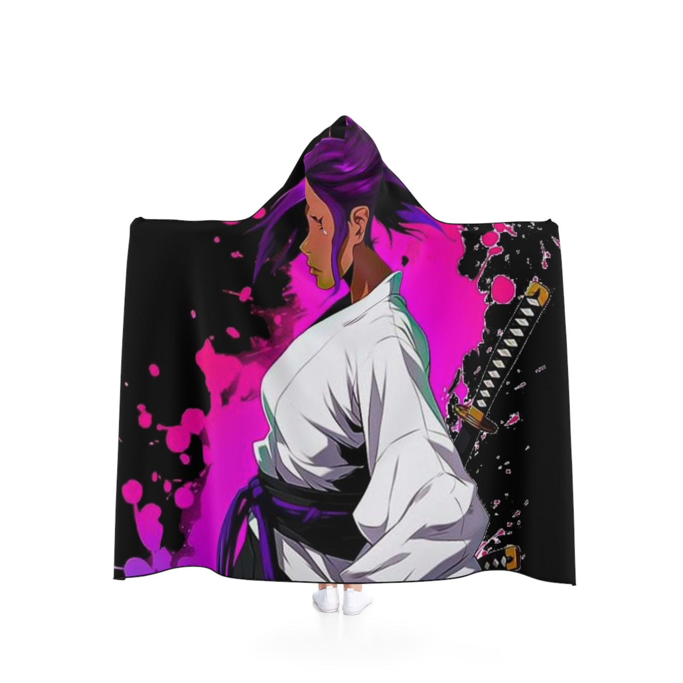 Yoruichi Shihouin- Hooded Blanket