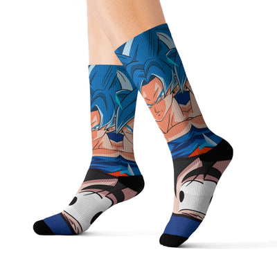 Goku Blue Saiyan-Socks